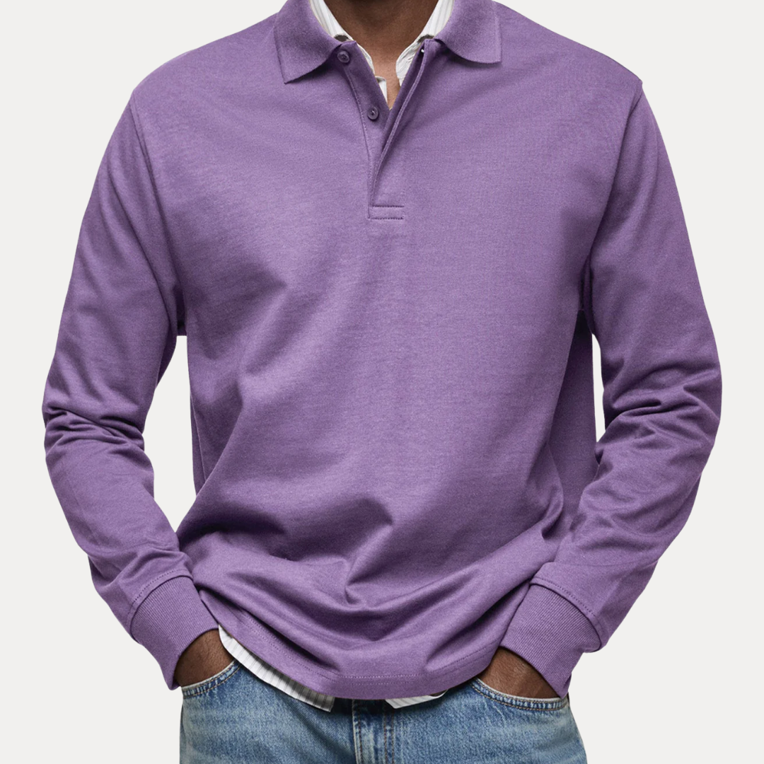 Callum | Men’s Long-Sleeve Polo Shirt