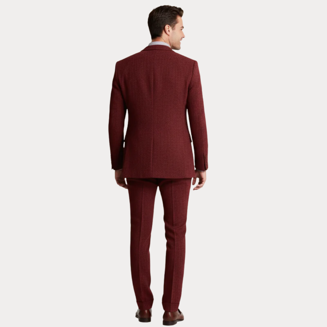 Men’s Classic Three-Piece Tailored Suit