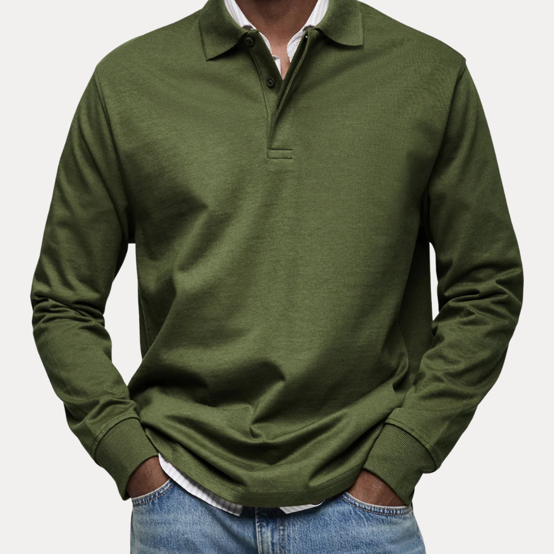 Callum | Men’s Long-Sleeve Polo Shirt