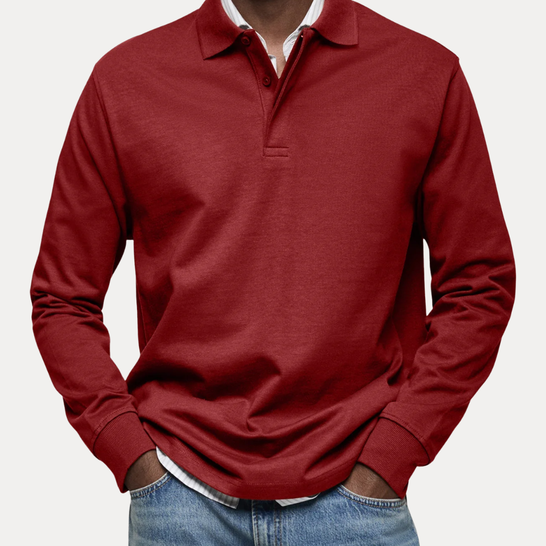 Callum | Men’s Long-Sleeve Polo Shirt