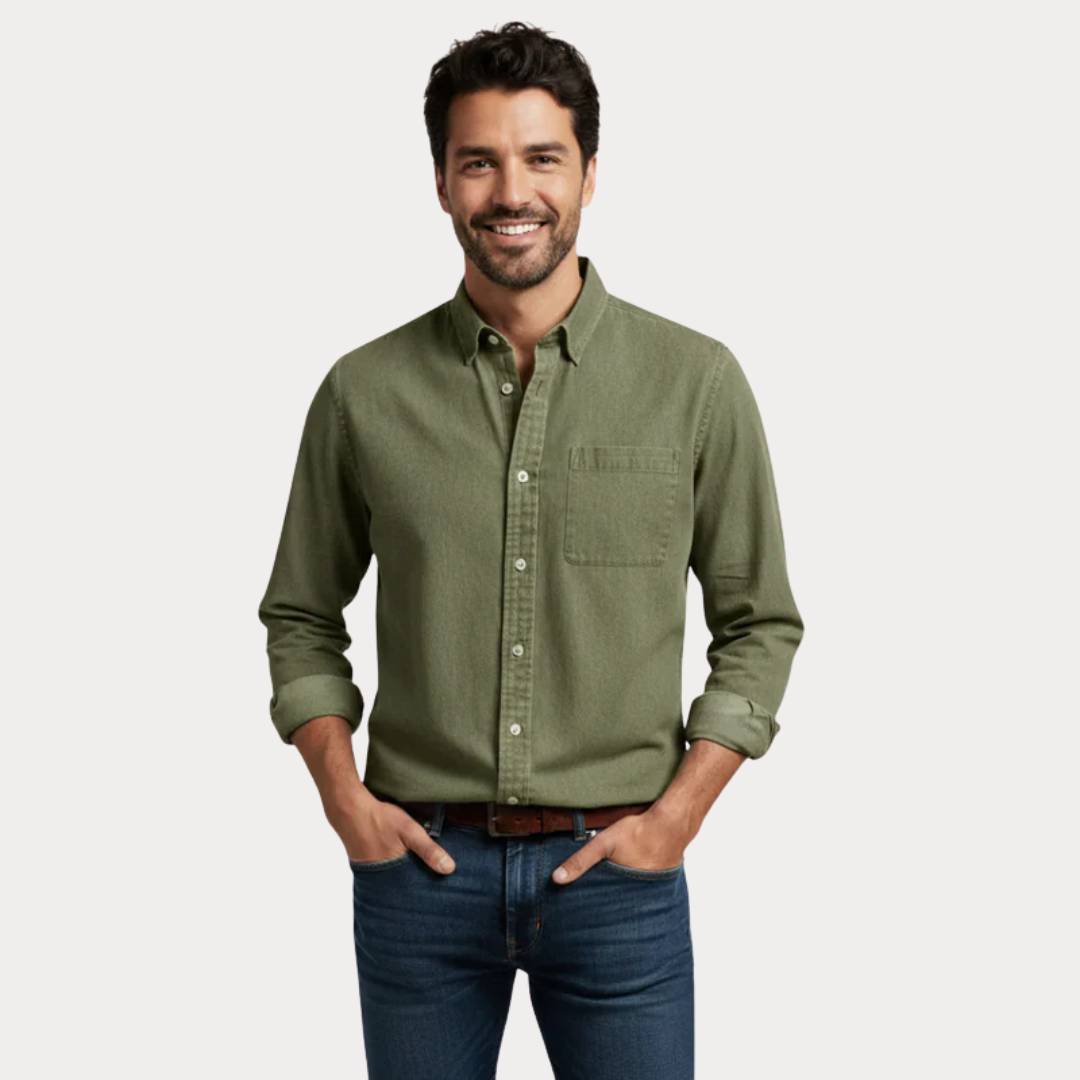 Men’s Classic Button-Up Shirt