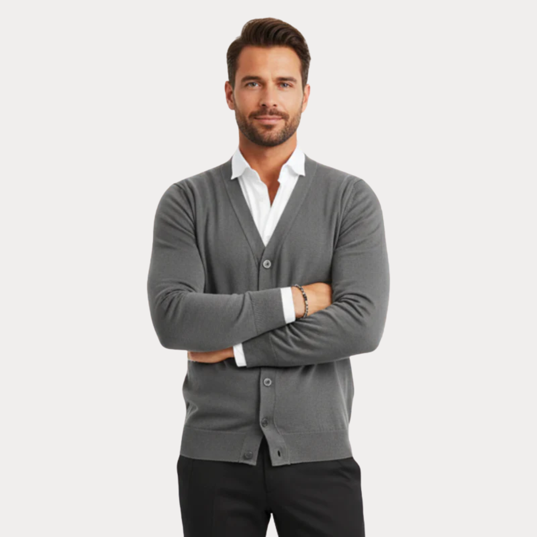 Men’s Classic V-Neck Cardigan