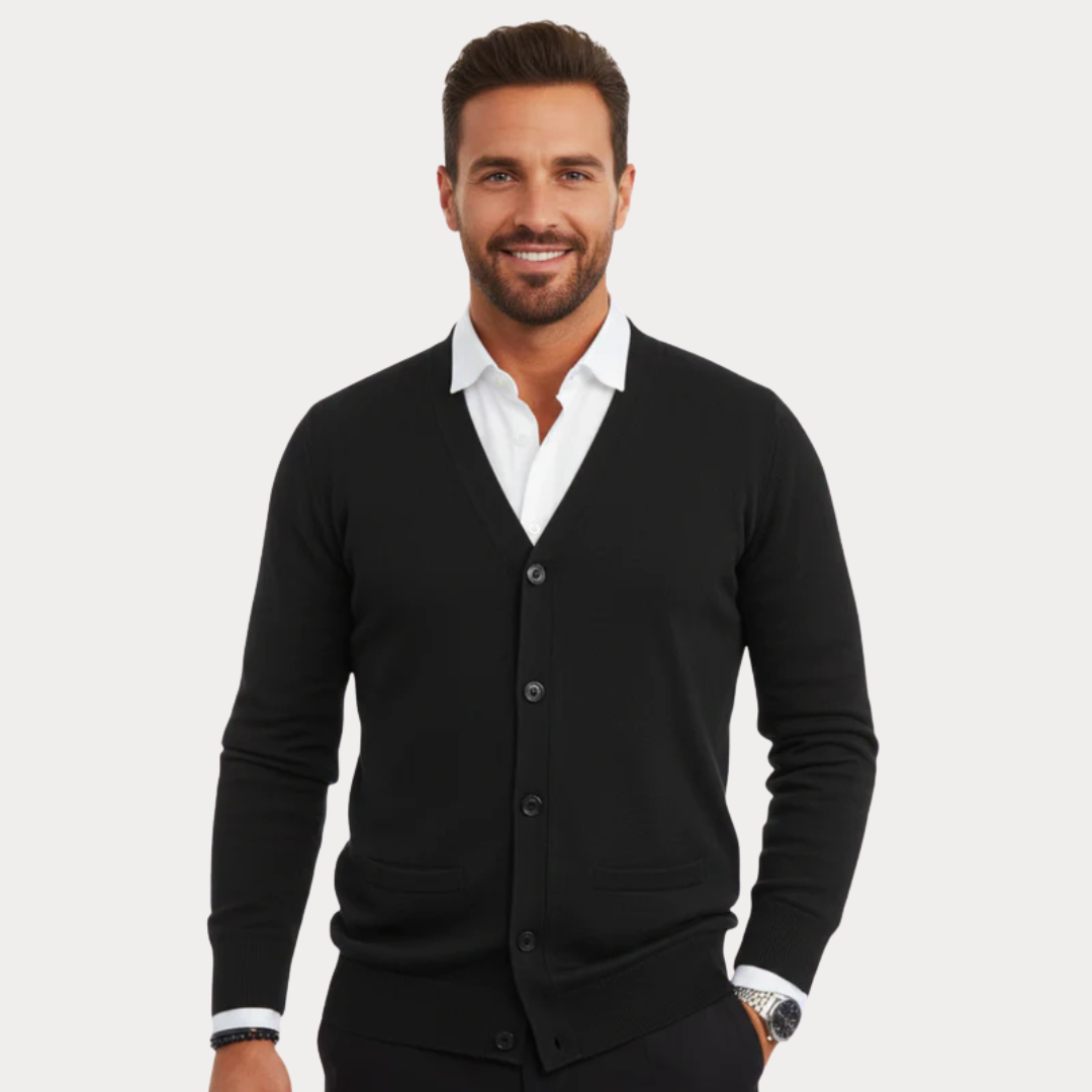 Men’s Classic V-Neck Cardigan