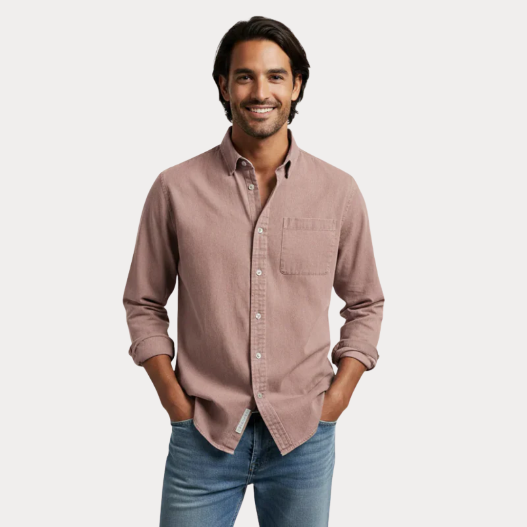 Men’s Classic Button-Up Shirt