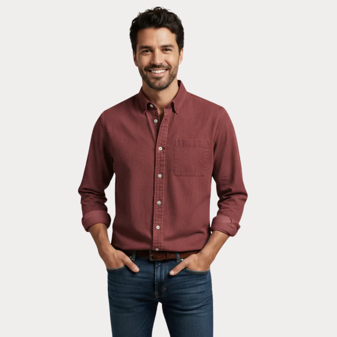Men’s Classic Button-Up Shirt