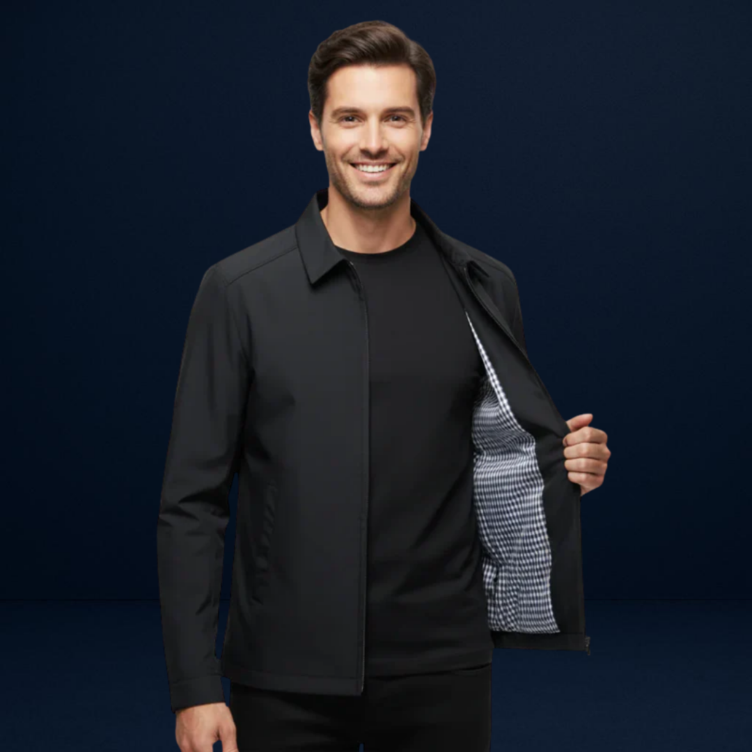 Riccardo | Clean-Cut Zip Jacket