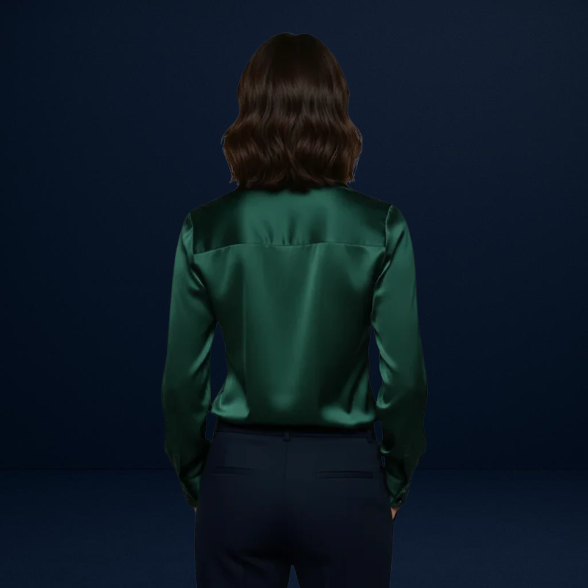 Giulia | Elegant Satin Blouse