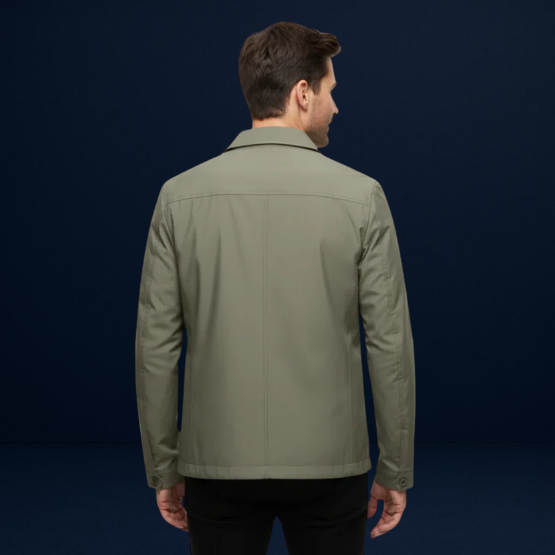 Riccardo | Clean-Cut Zip Jacket