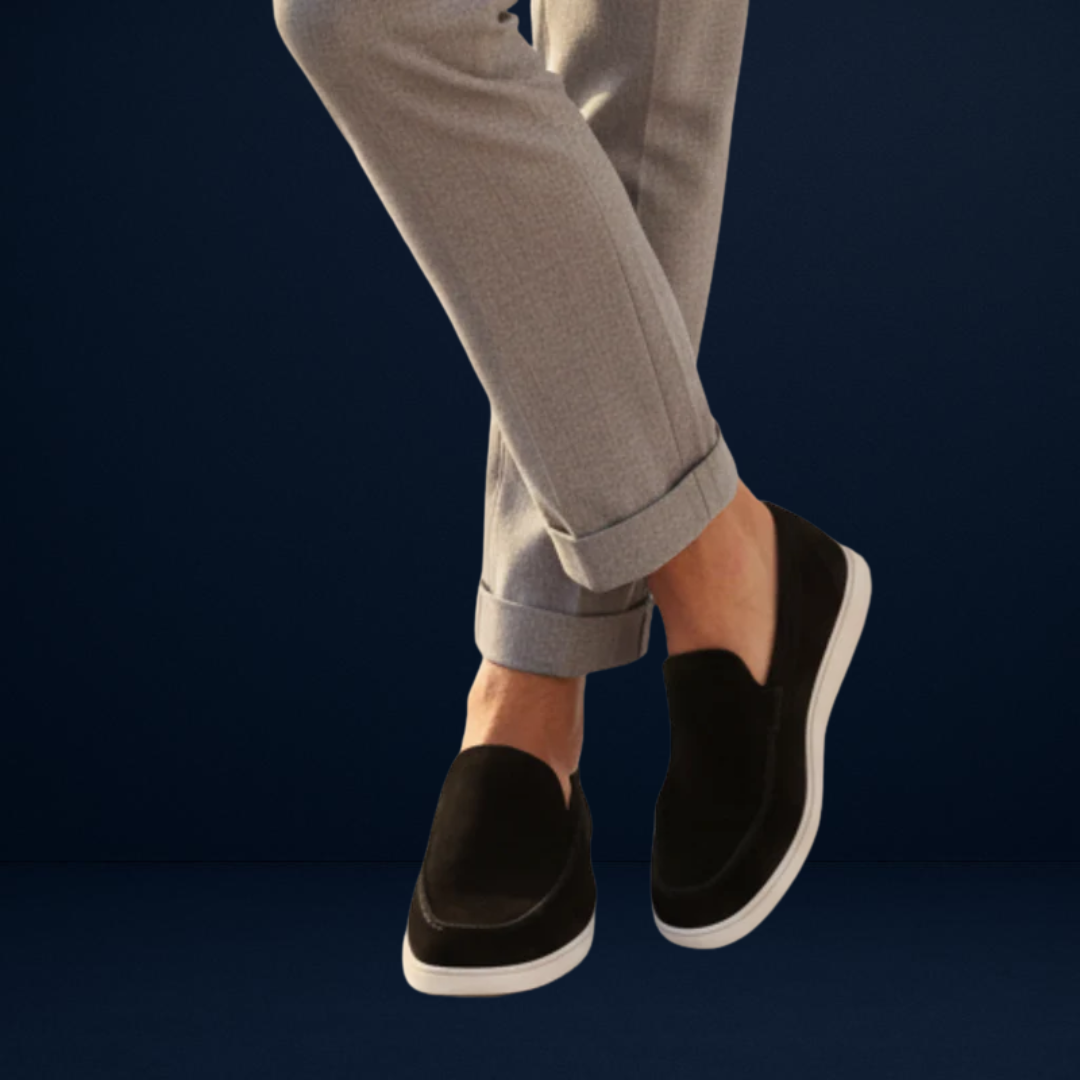 Charles | Lightweight Suede Loafers