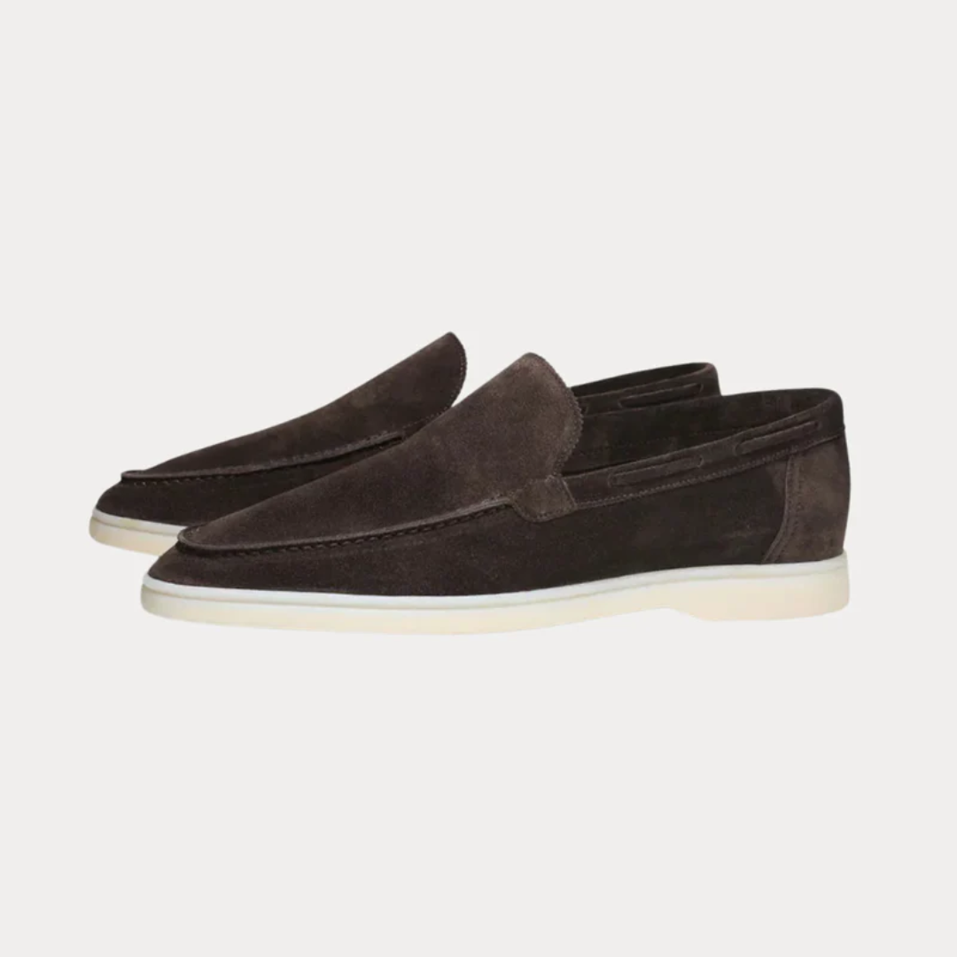 Charles | Lightweight Suede Loafers