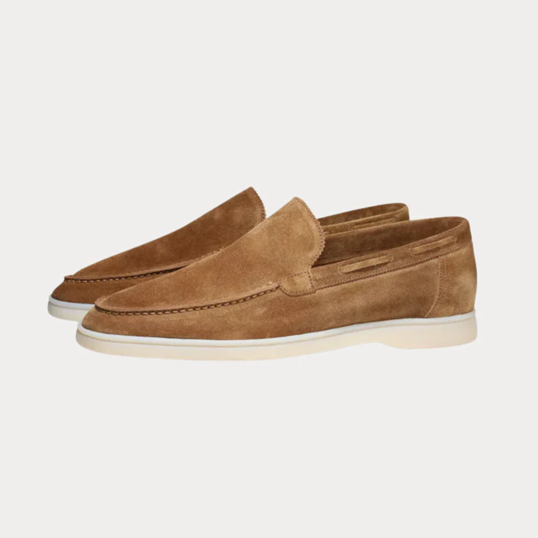 Charles | Lightweight Suede Loafers