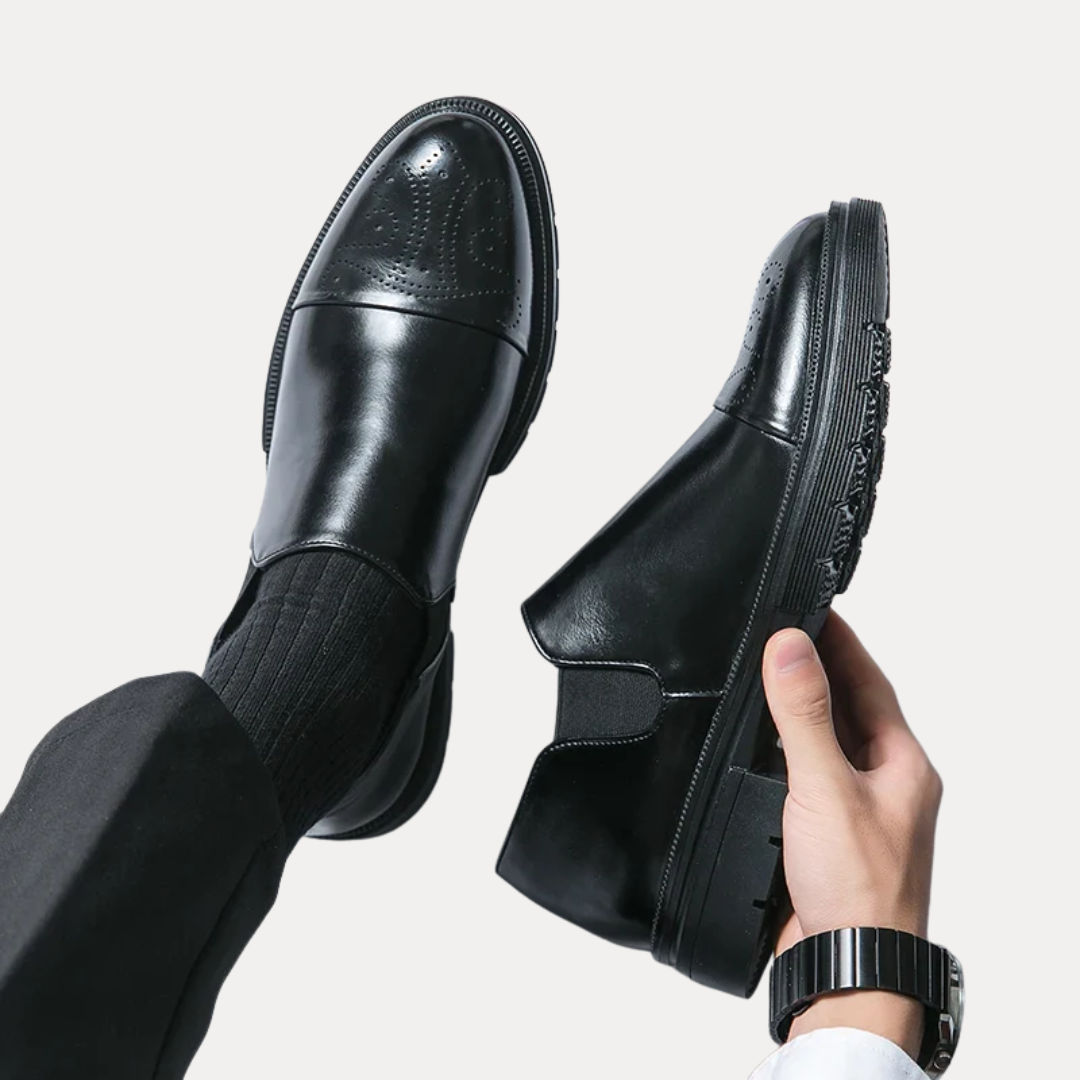 Dorian | Men’s Leather Slip-On Dress Shoes