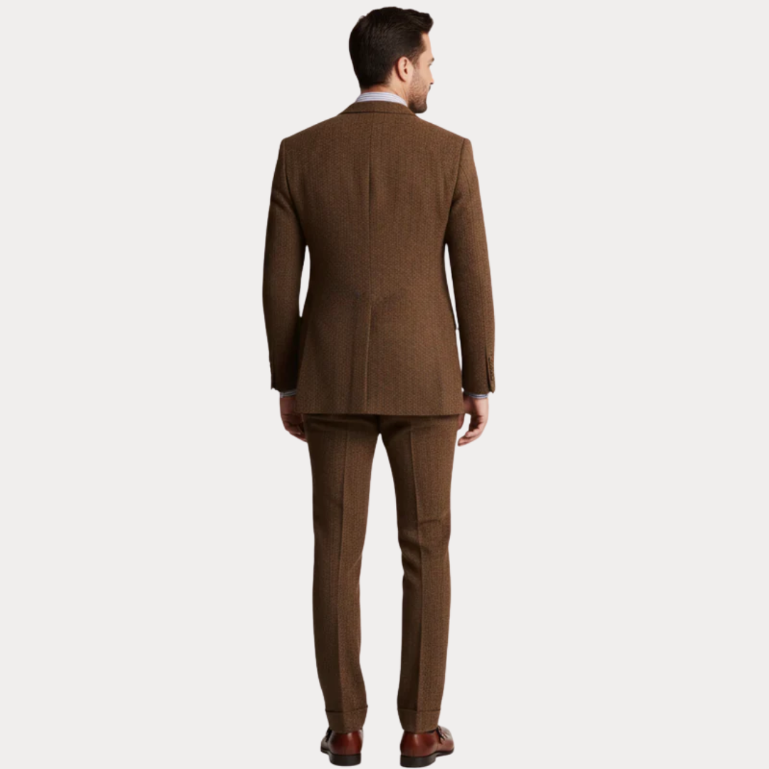 Men’s Classic Three-Piece Tailored Suit