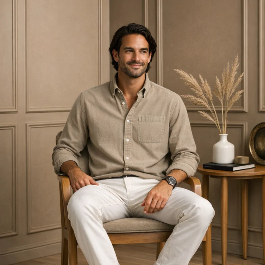 Men’s Classic Button-Up Shirt