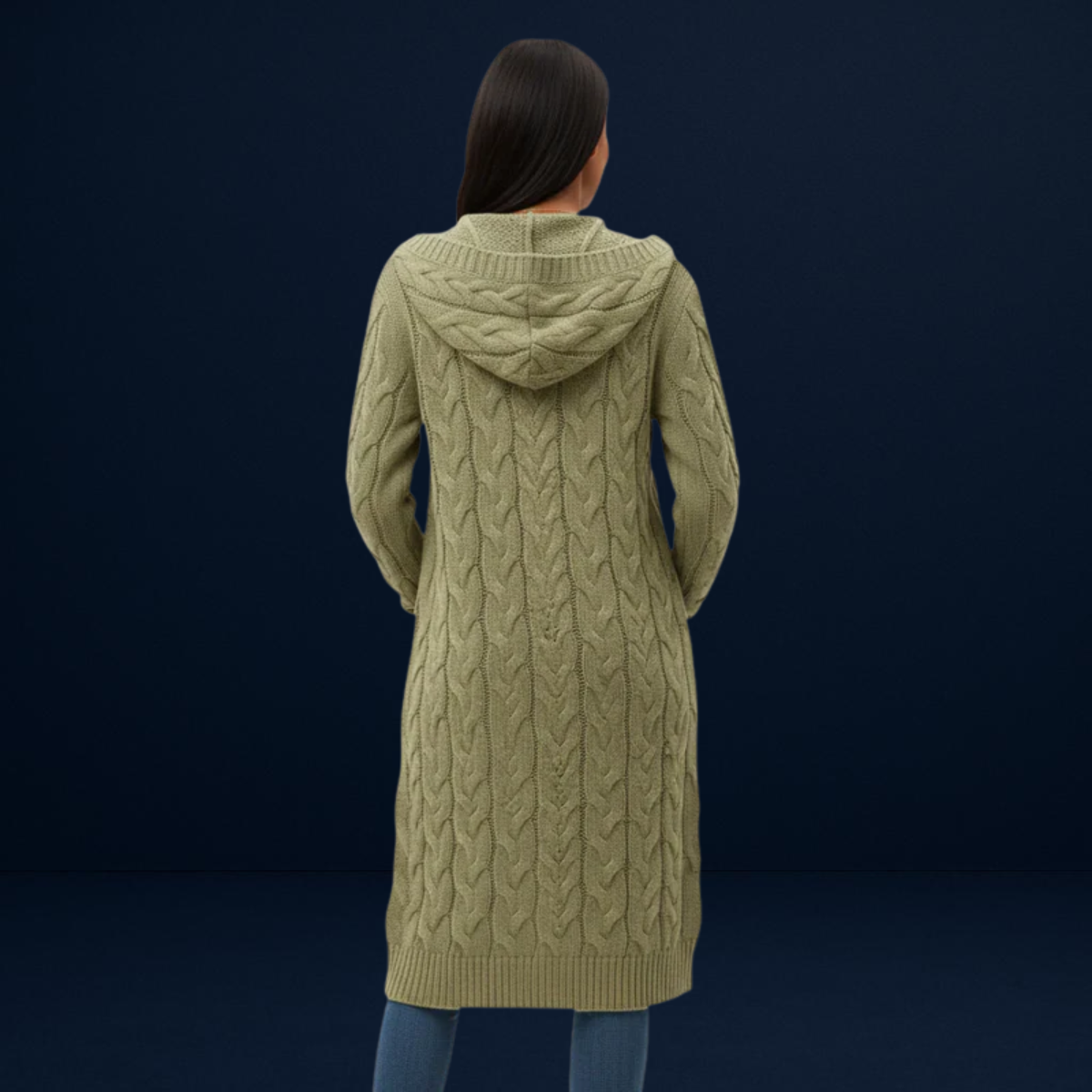 Chiara | Women’s Cable Knit Cardigan