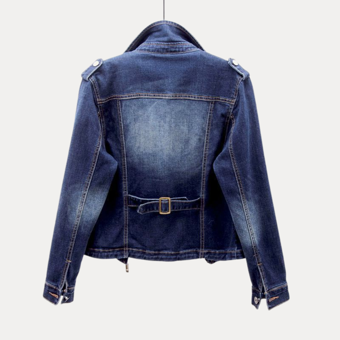 Valentina | Classic Denim Biker