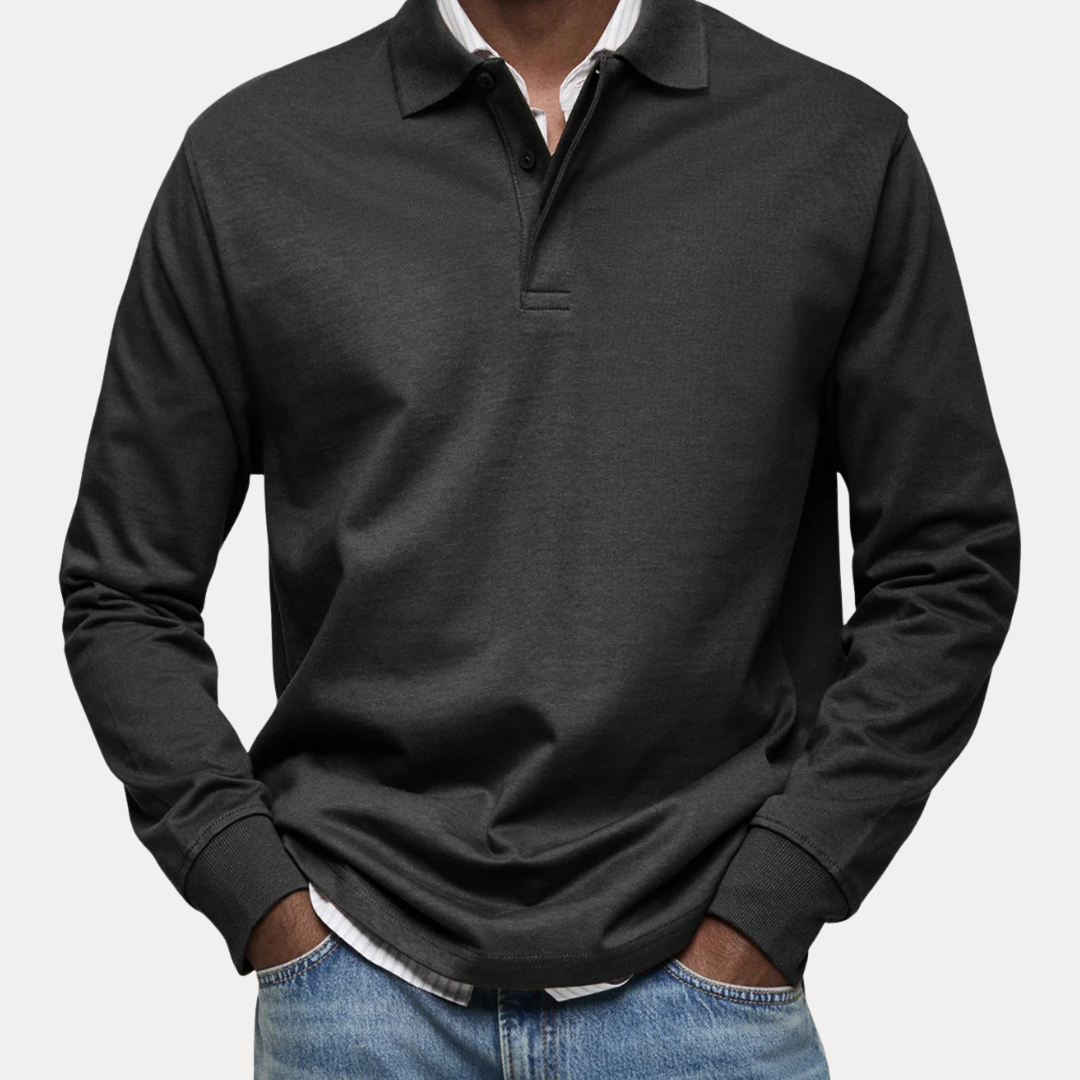 Callum | Men’s Long-Sleeve Polo Shirt