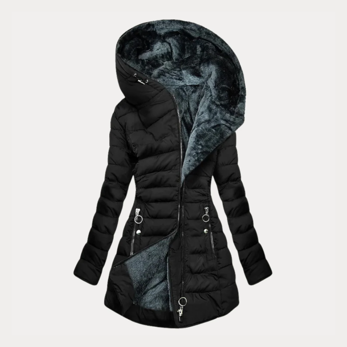 Serena | Quilted Thermal Coat