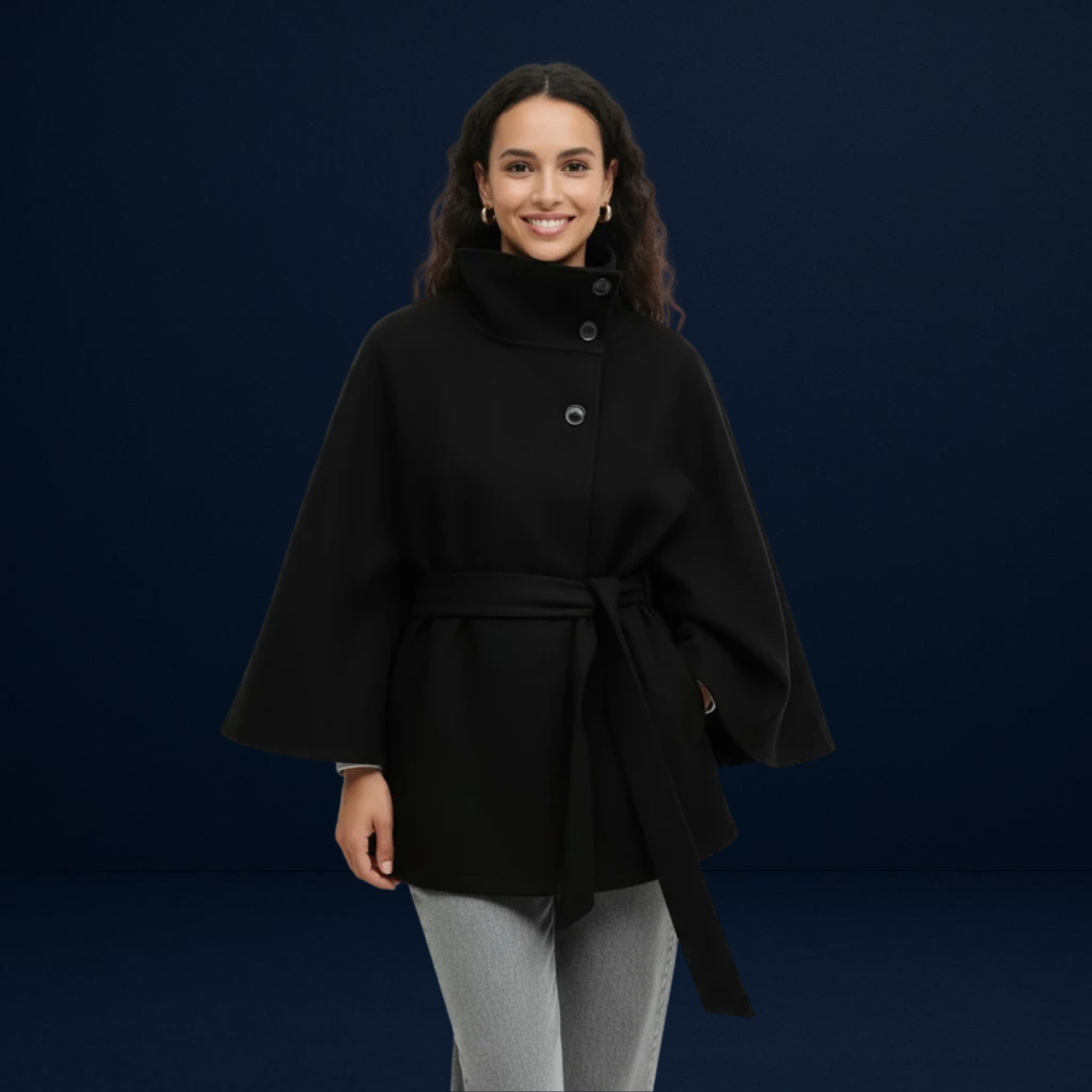 Isalena | Women’s Turtleneck Coat