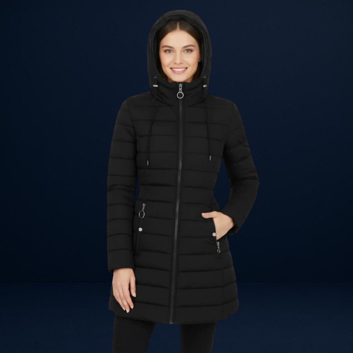 Serena | Quilted Thermal Coat