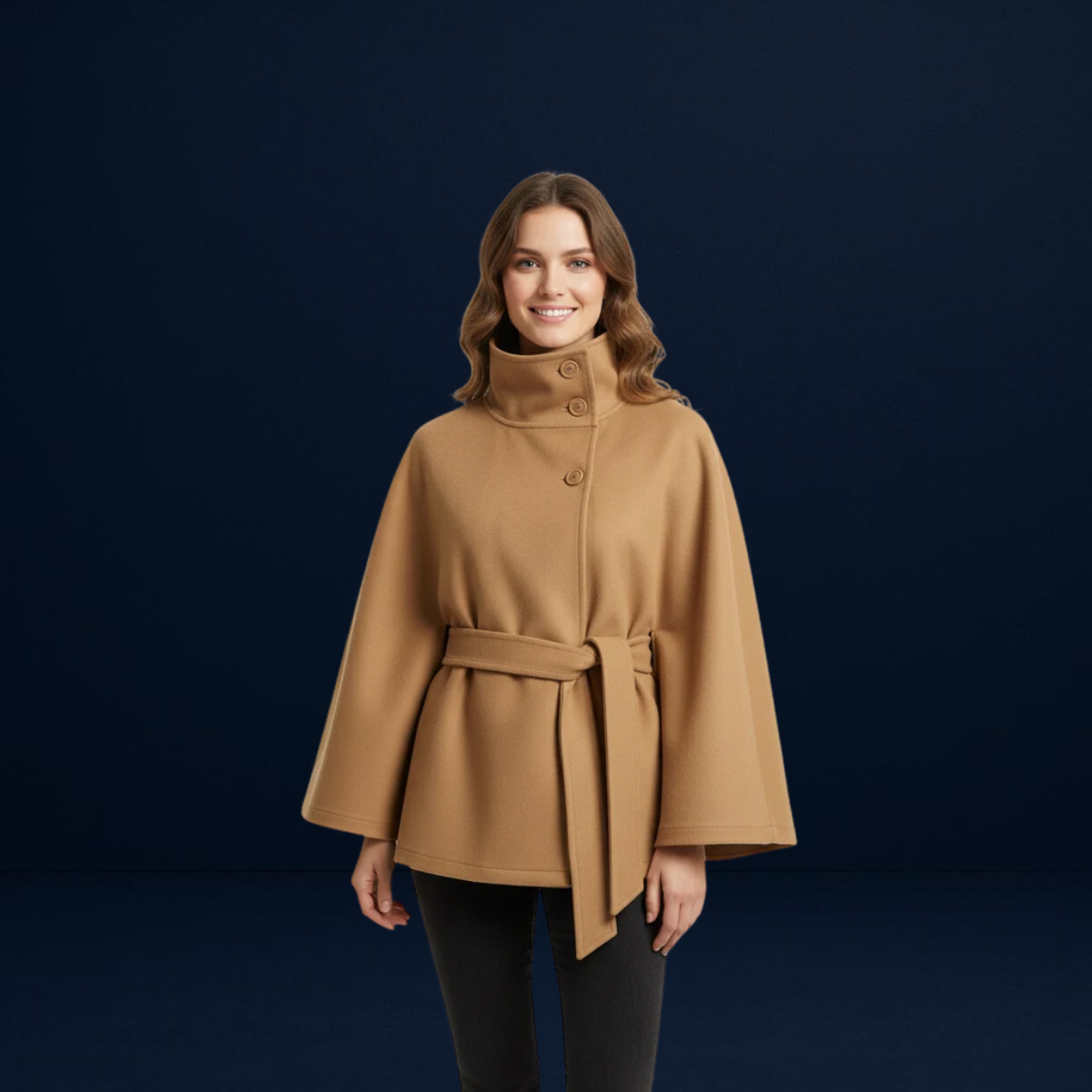 Isalena | Women’s Turtleneck Coat