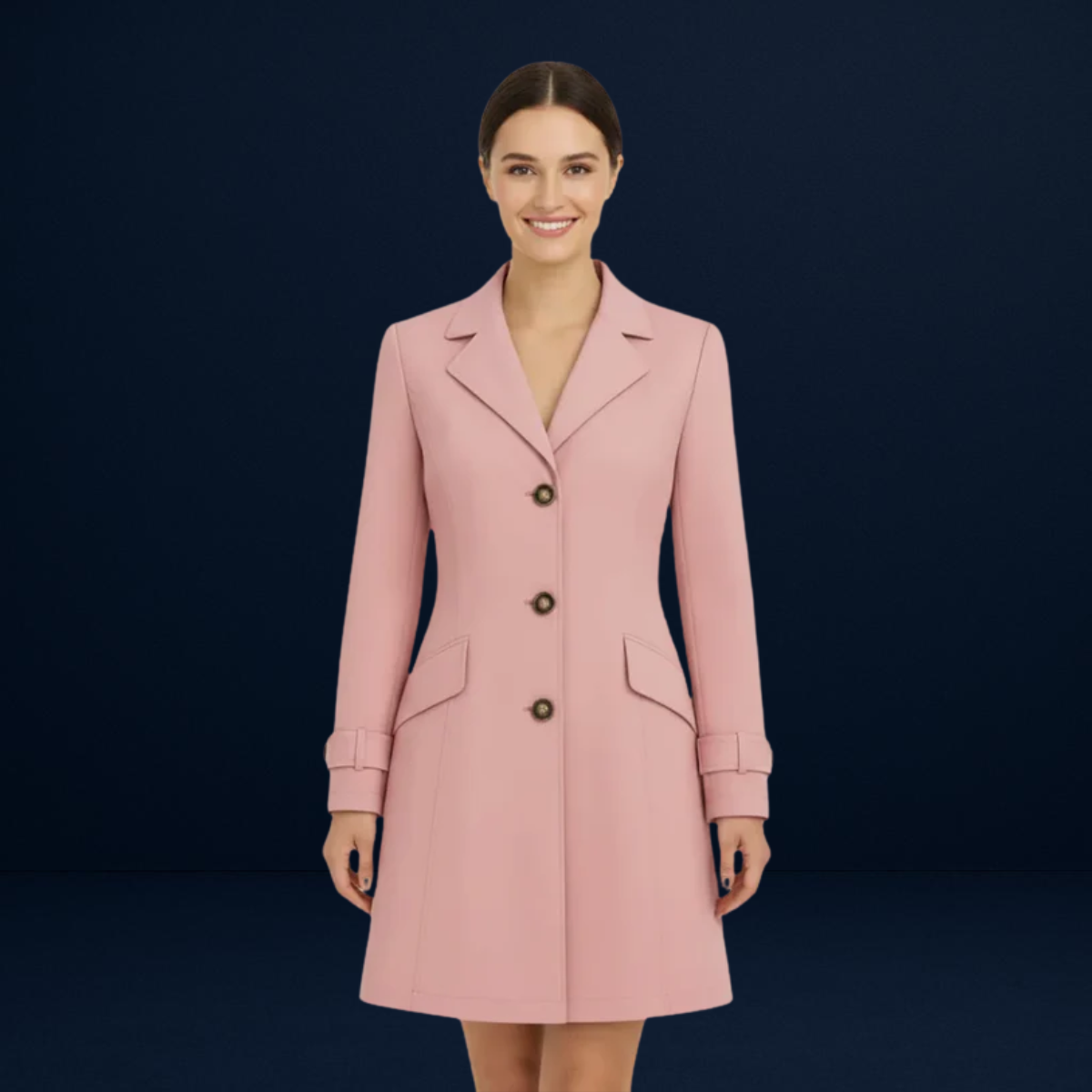 Elisabetta | Classic Trench with Notched Collar