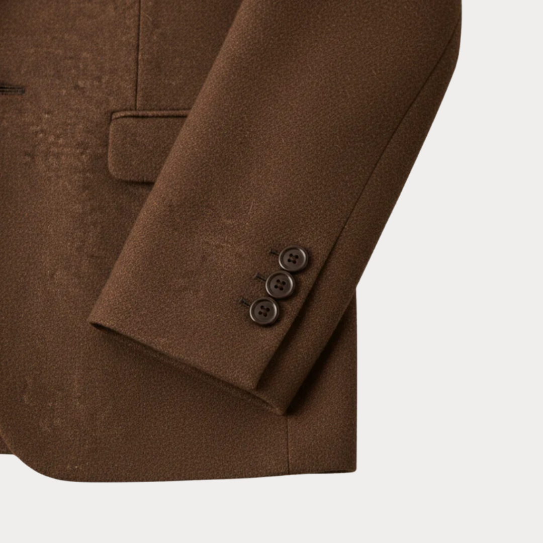 Men’s Classic Three-Piece Tailored Suit