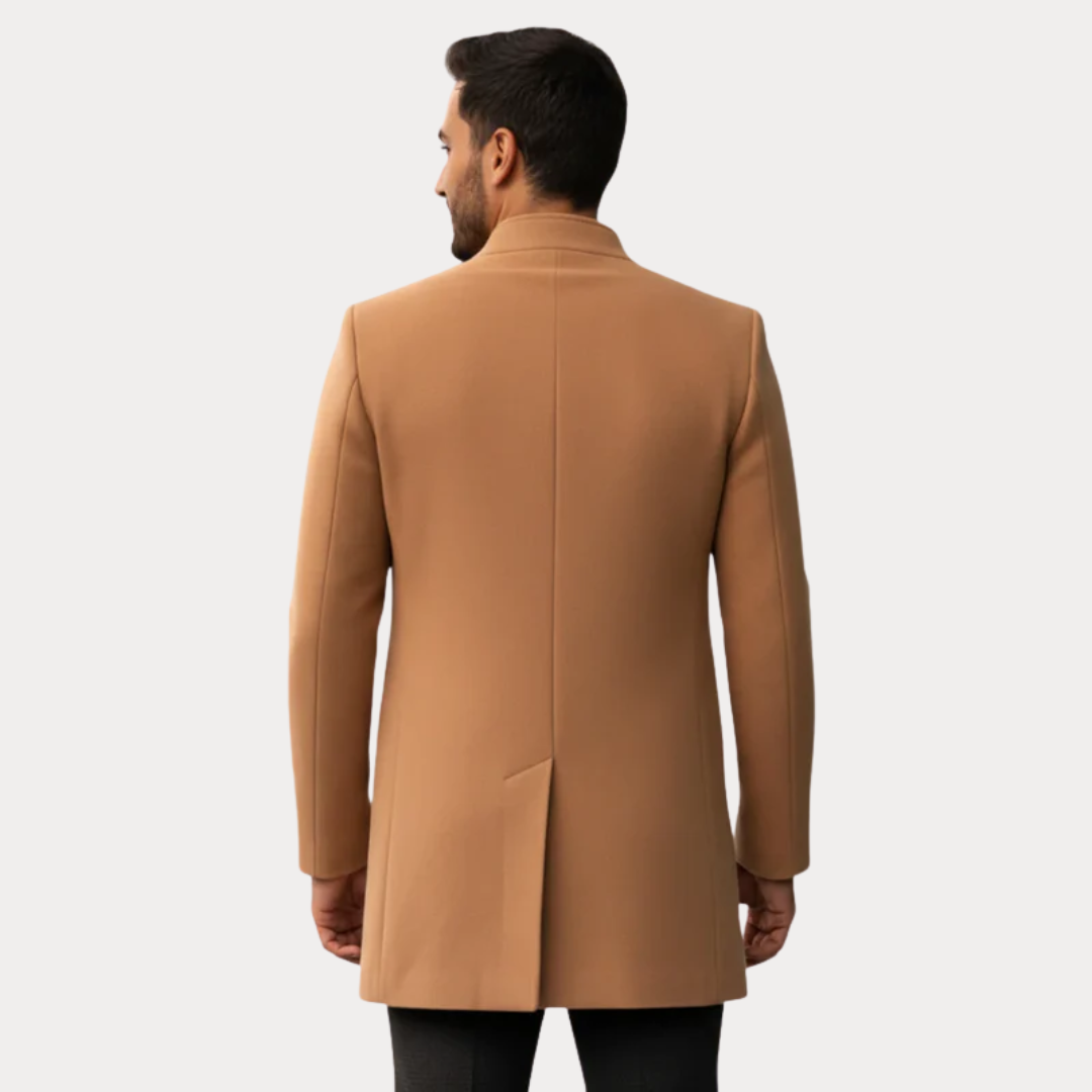 Men’s Classic Stand-Collar Coat