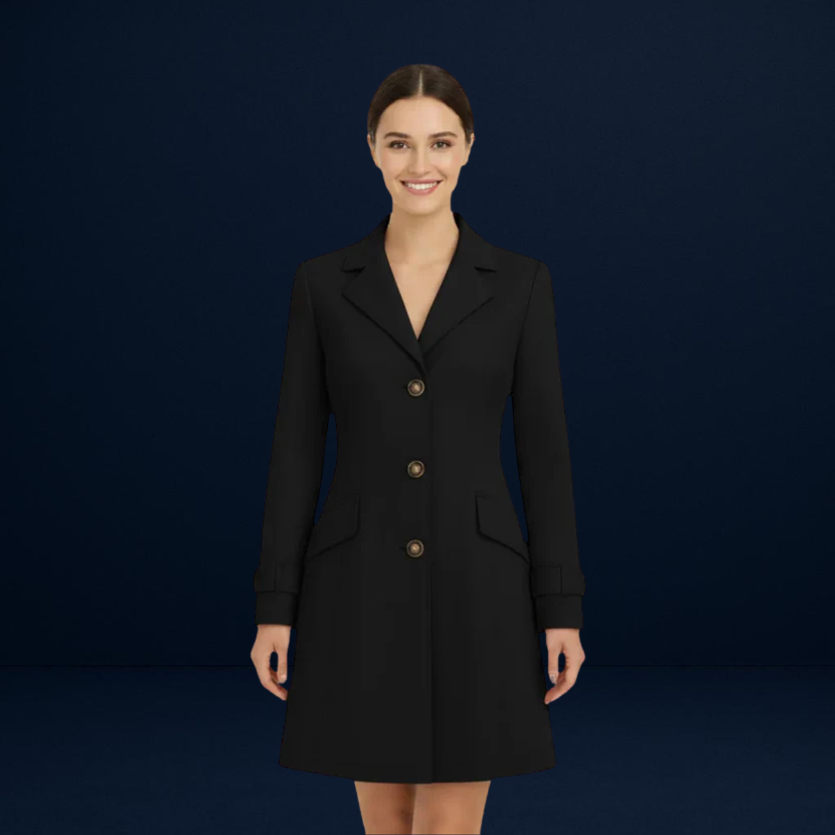 Elisabetta | Classic Trench with Notched Collar