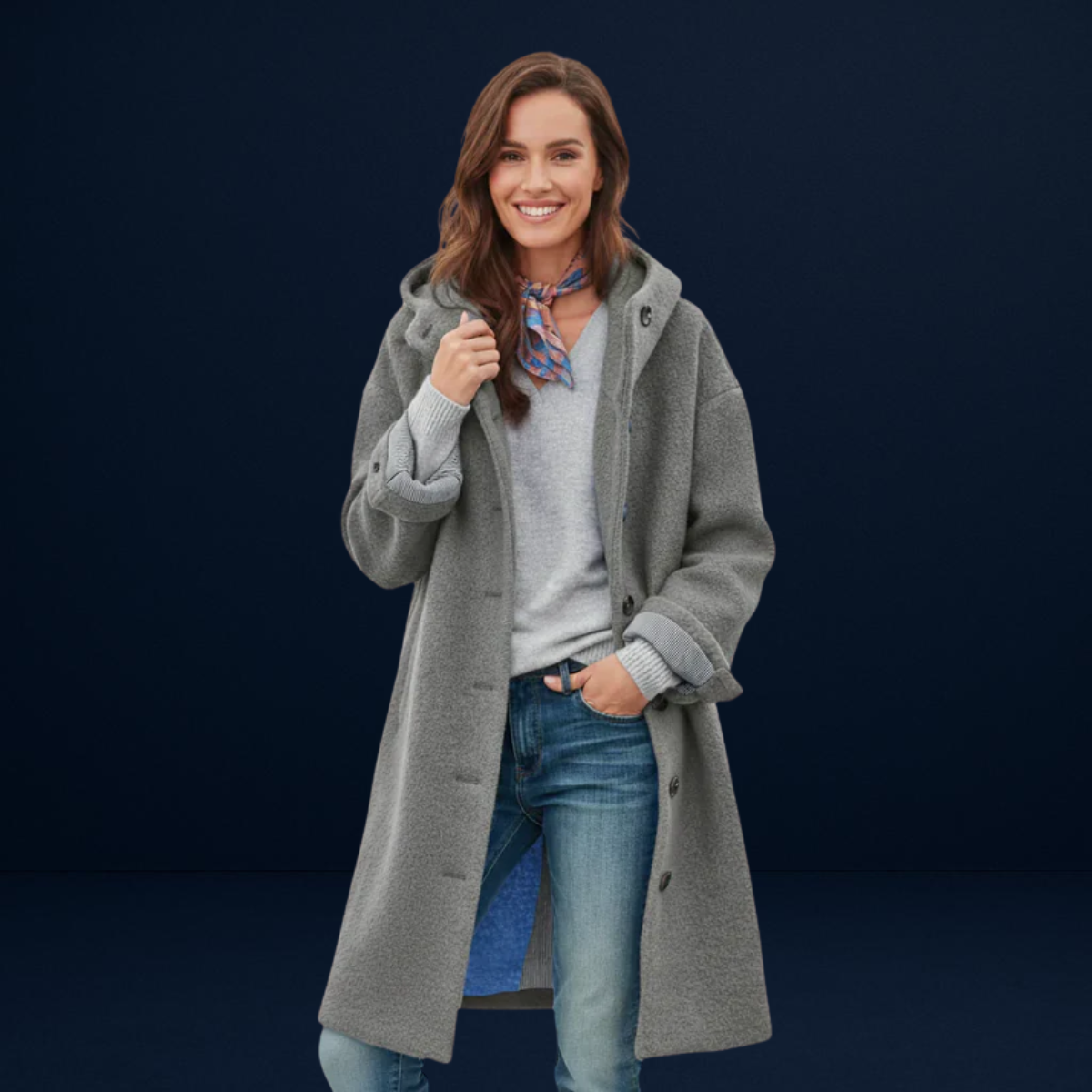 Maddalena | Women’s Hooded Long Coat