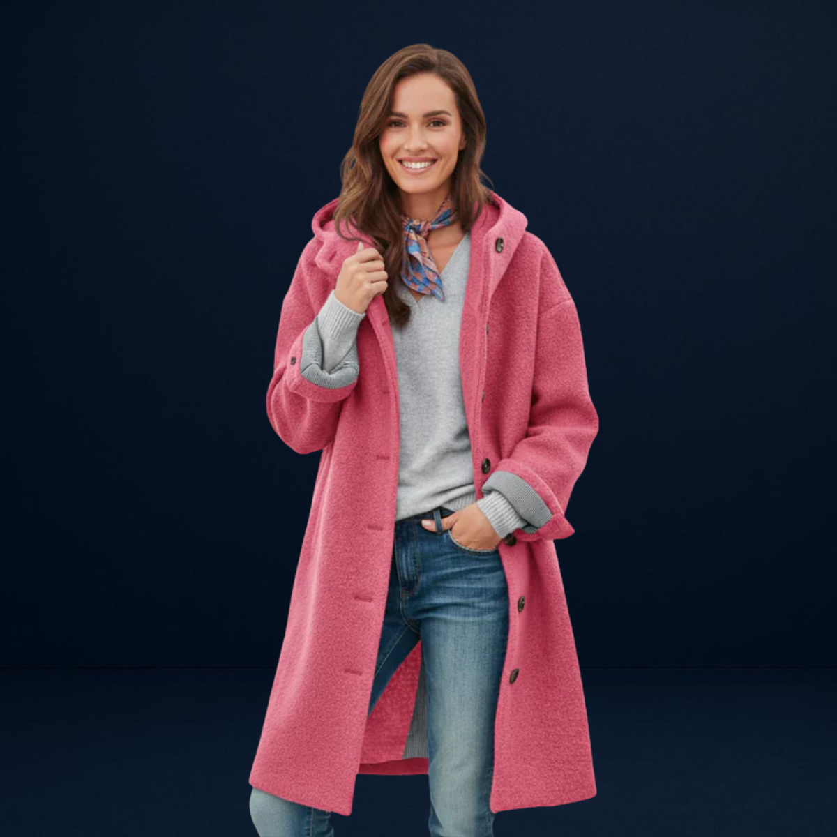 Maddalena | Women’s Hooded Long Coat