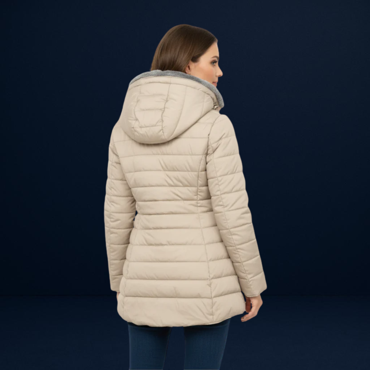 Serena | Quilted Thermal Coat