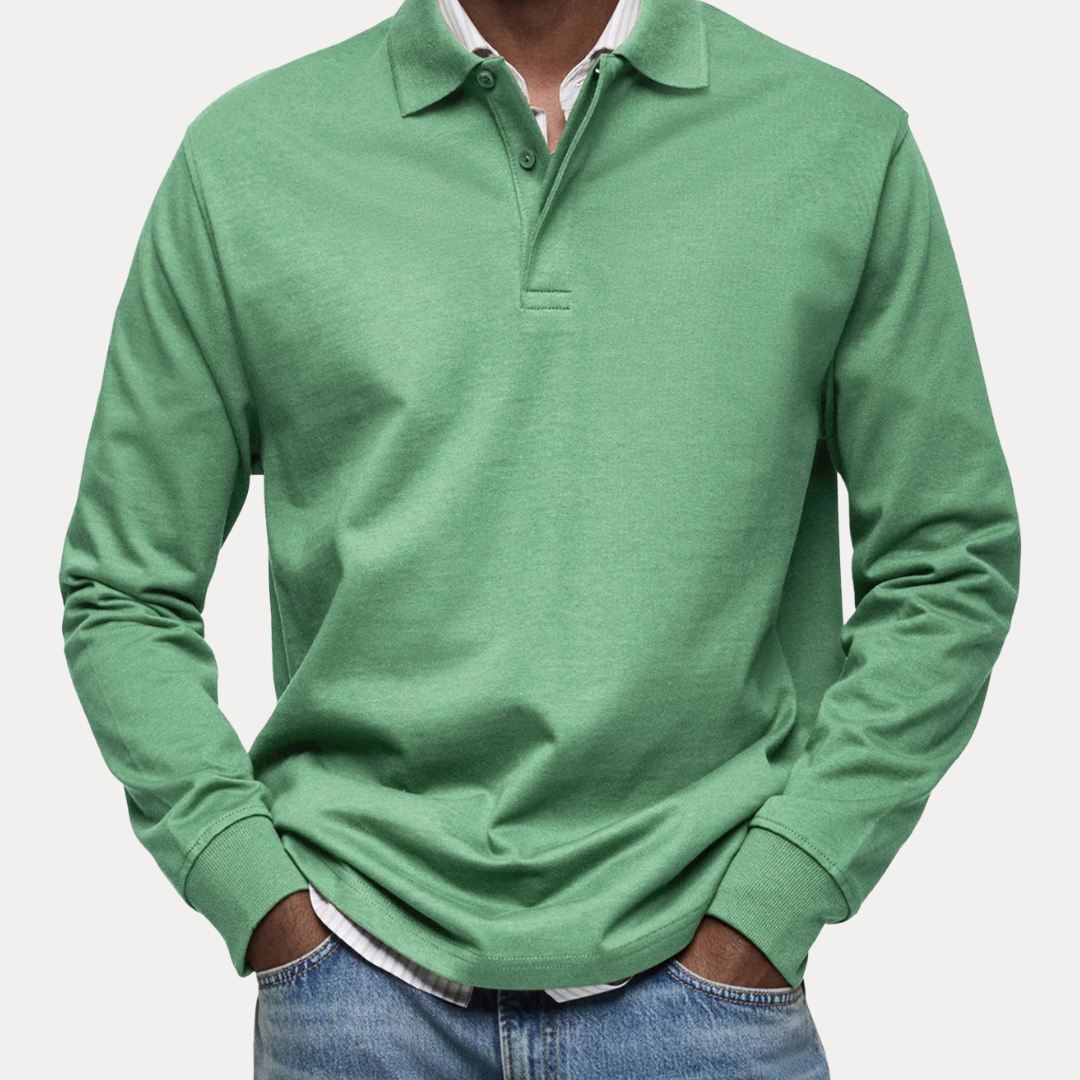 Callum | Men’s Long-Sleeve Polo Shirt