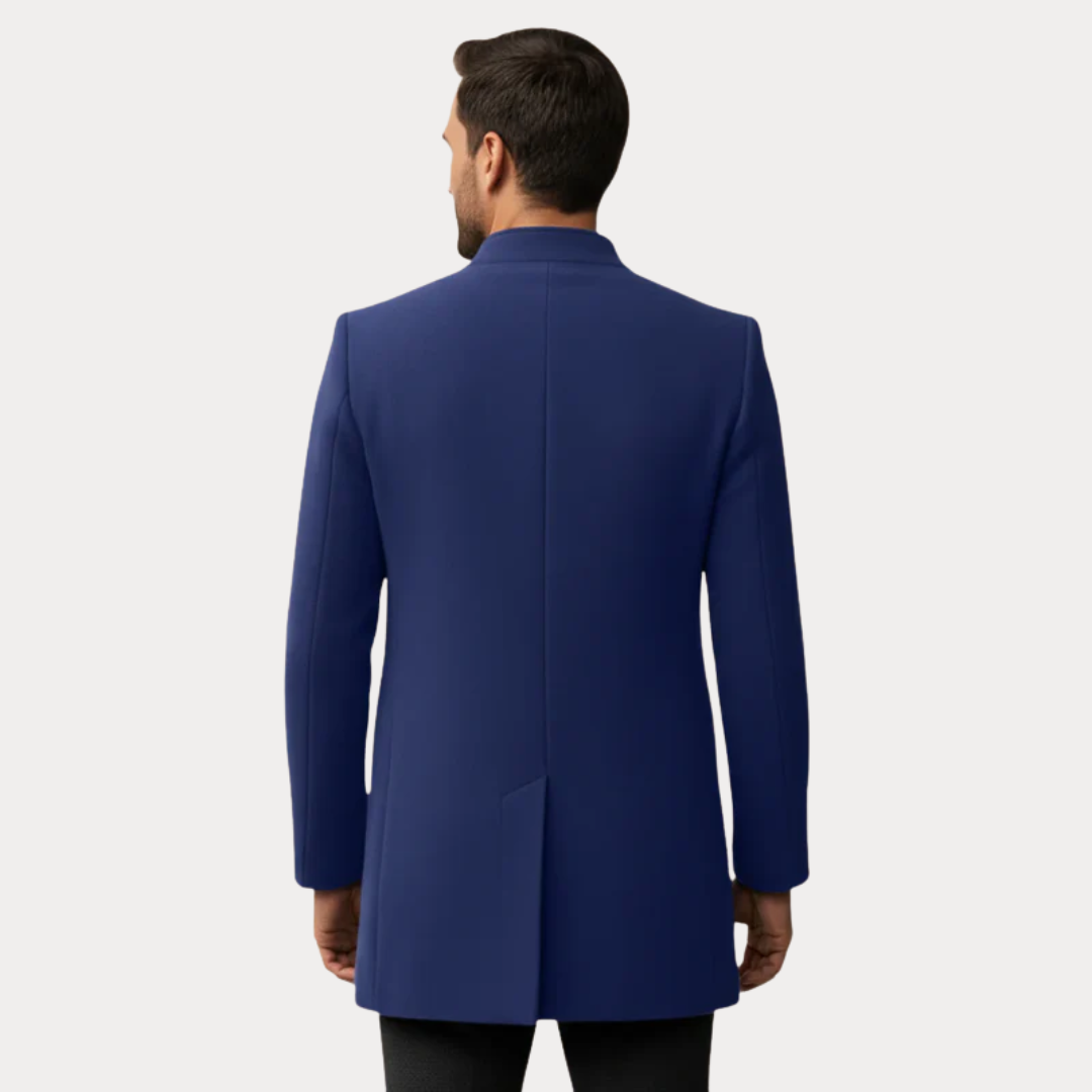 Men’s Classic Stand-Collar Coat