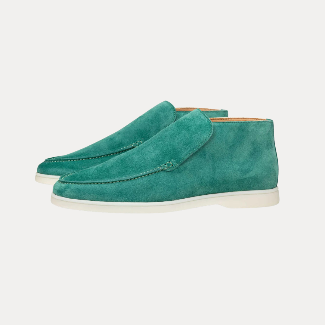 Matteo | Men’s Suede Ankle Loafers