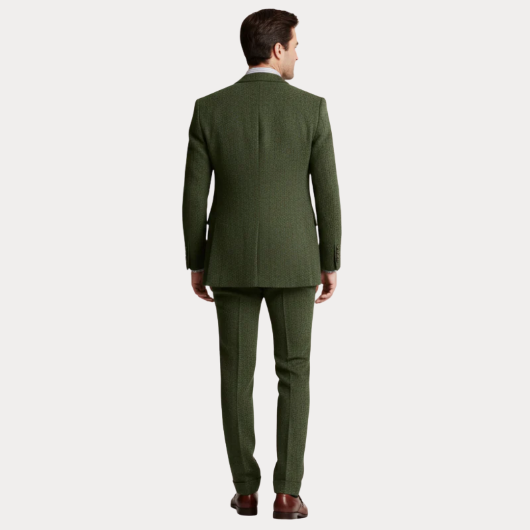 Men’s Classic Three-Piece Tailored Suit