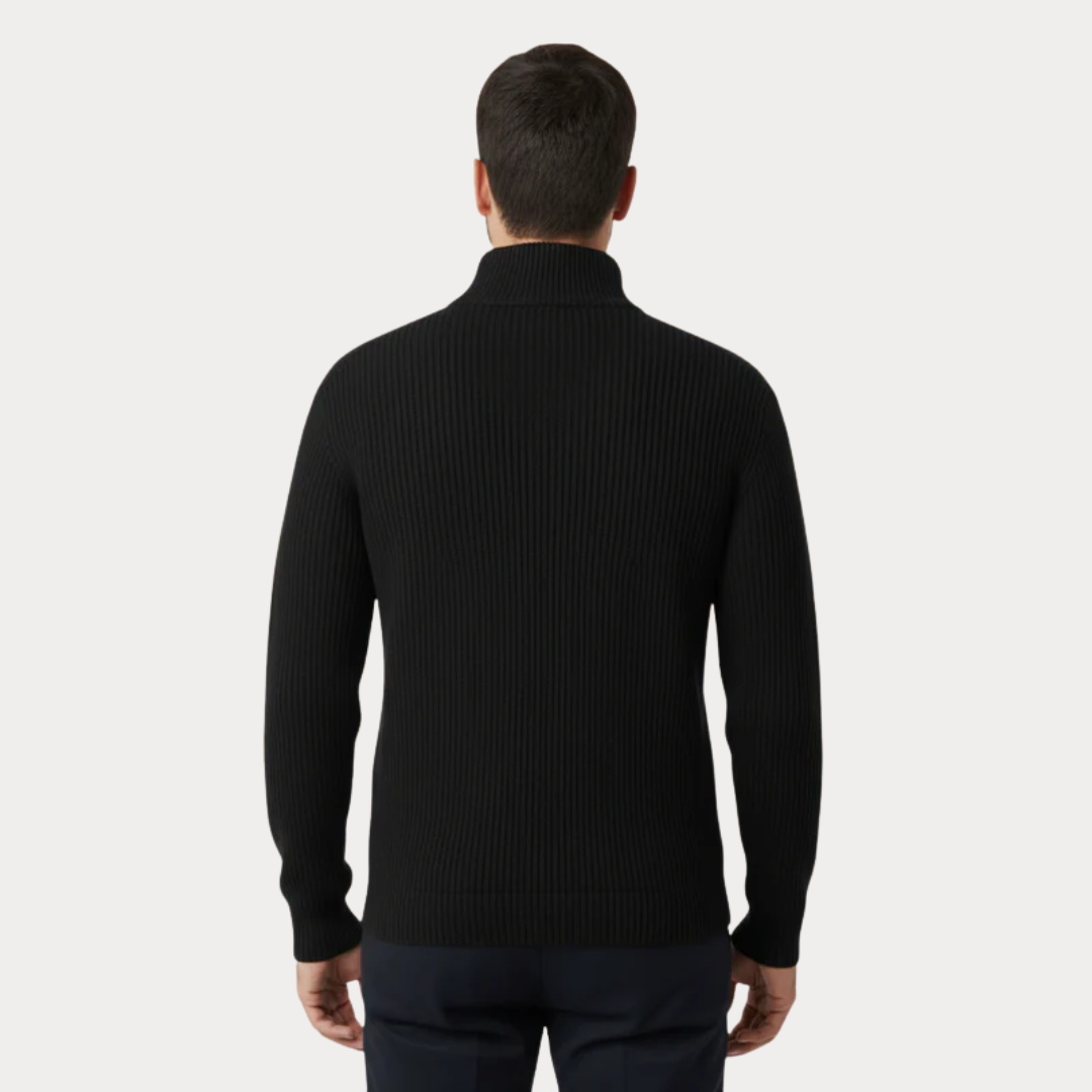 Men’s Classic Half-Zip Knit Sweater