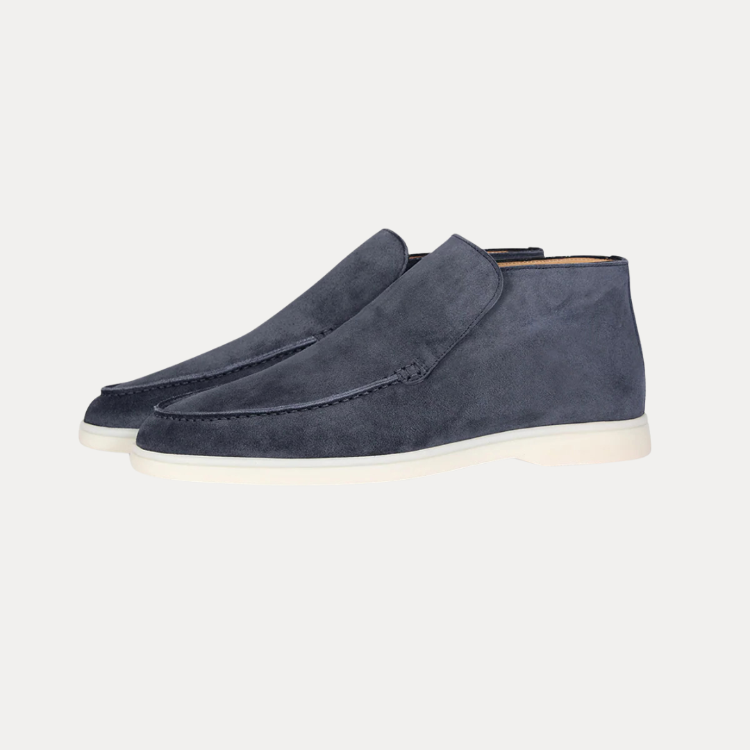 Cassian | Men’s Suede Ankle Loafers