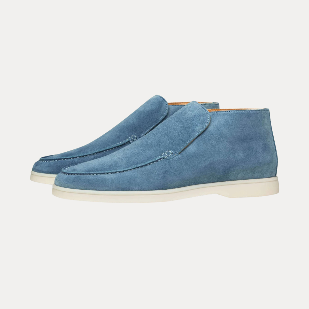 Cassian | Men’s Suede Ankle Loafers