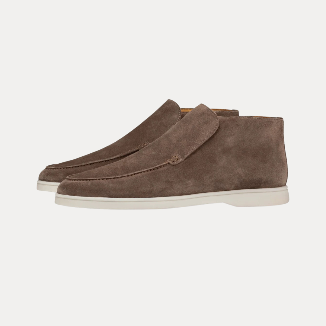Cassian | Men’s Suede Ankle Loafers