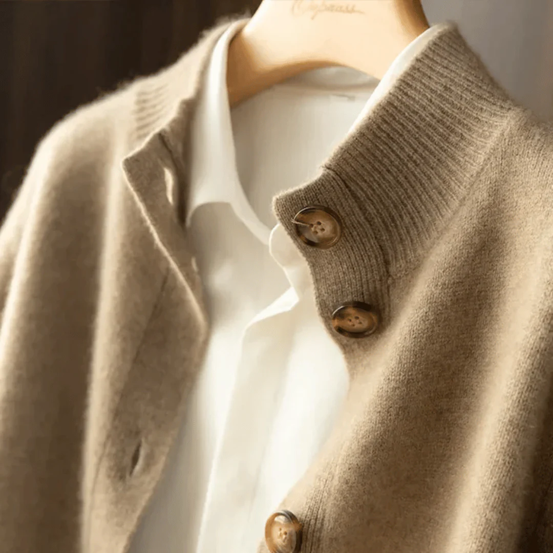 Isabelle | Classic Knit Cardigan