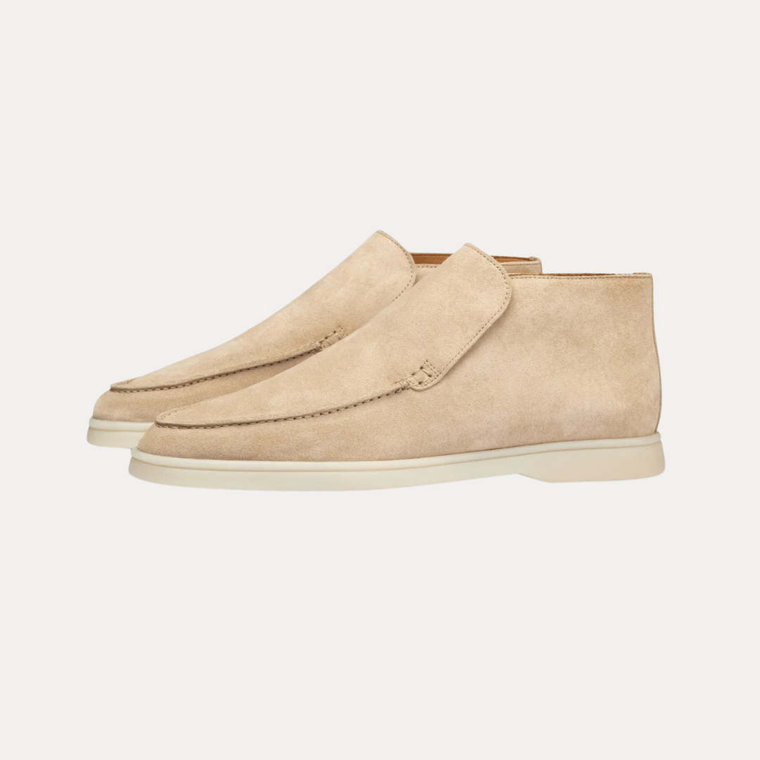 Cassian | Men’s Suede Ankle Loafers