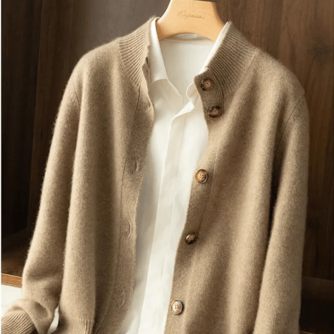 Isabelle | Classic Knit Cardigan