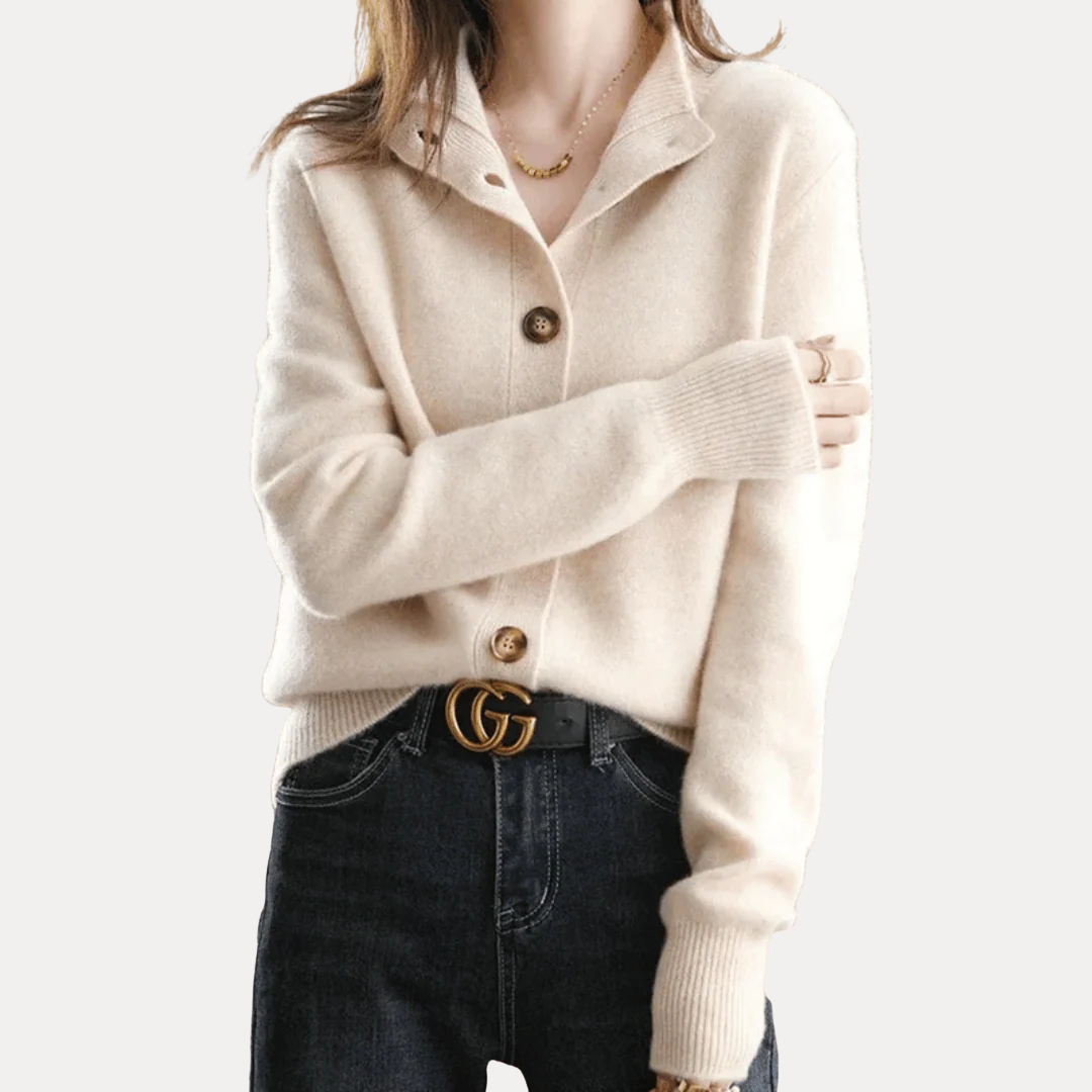 Isabelle | Classic Knit Cardigan