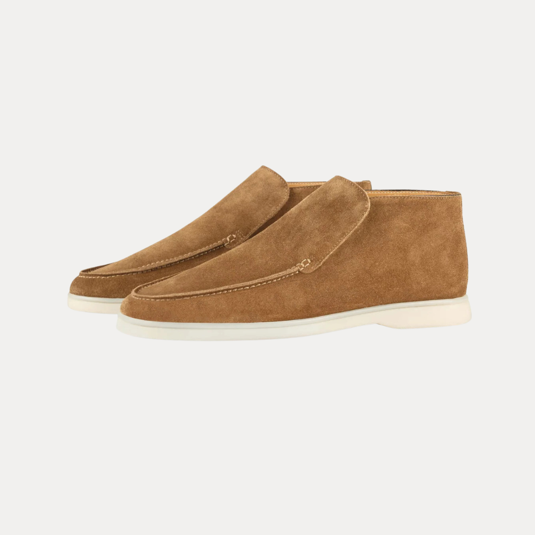 Cassian | Men’s Suede Ankle Loafers