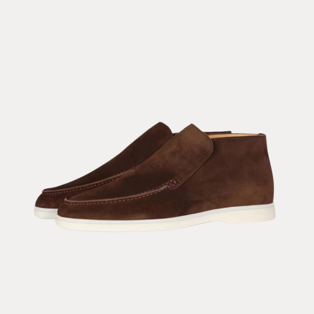 Cassian | Men’s Suede Ankle Loafers