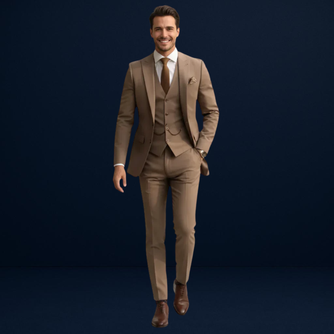 Lorenzo | Classic Tailored 3-Piece Suit