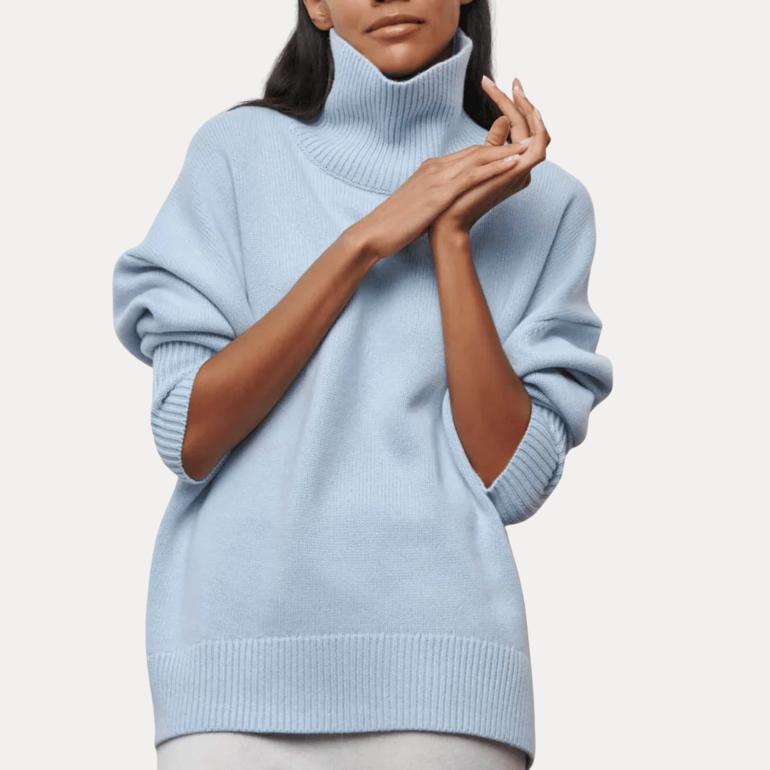 Vivienne | Oversized Turtleneck Sweater
