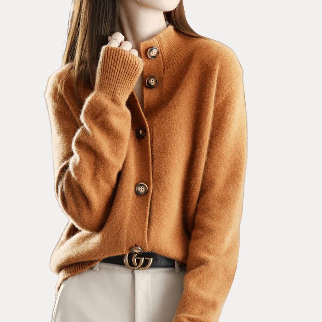 Isabelle | Classic Knit Cardigan