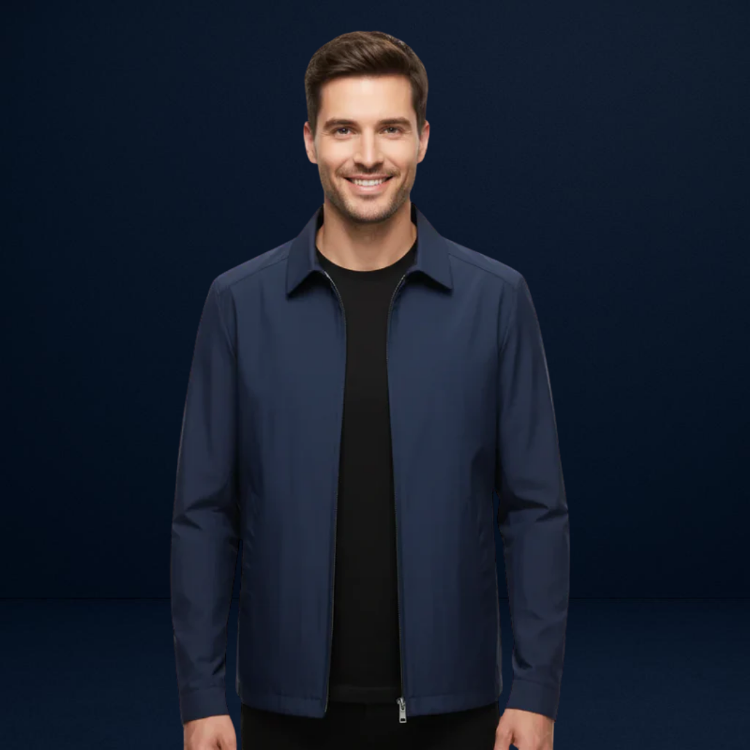 Riccardo | Clean-Cut Zip Jacket
